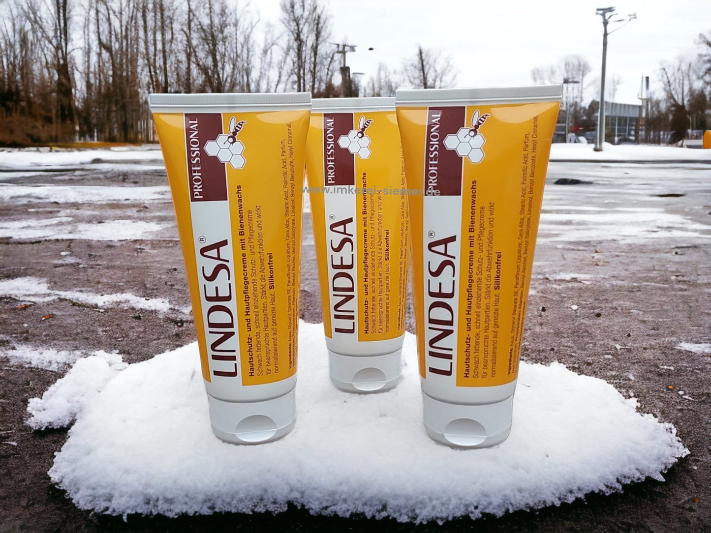 Lindesa Professional Handpflegecreme mit Bienenwachs