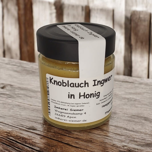 Knoblauch Ingwer in Honig